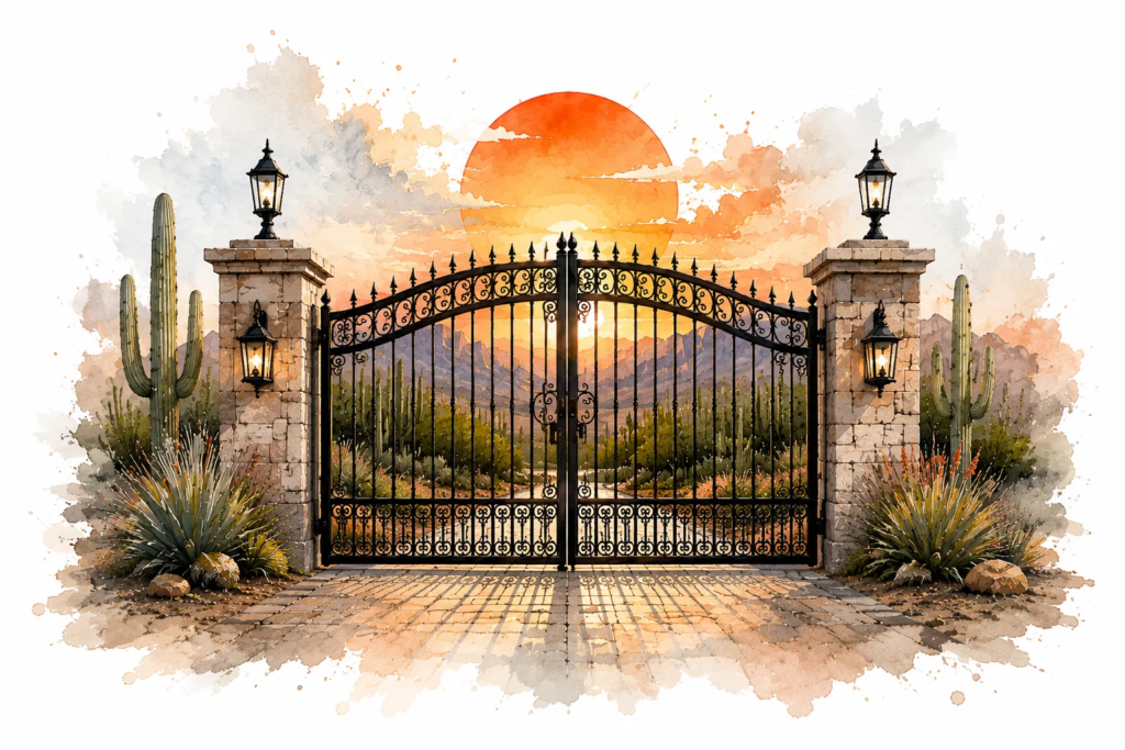 Sunset Gates – photo
