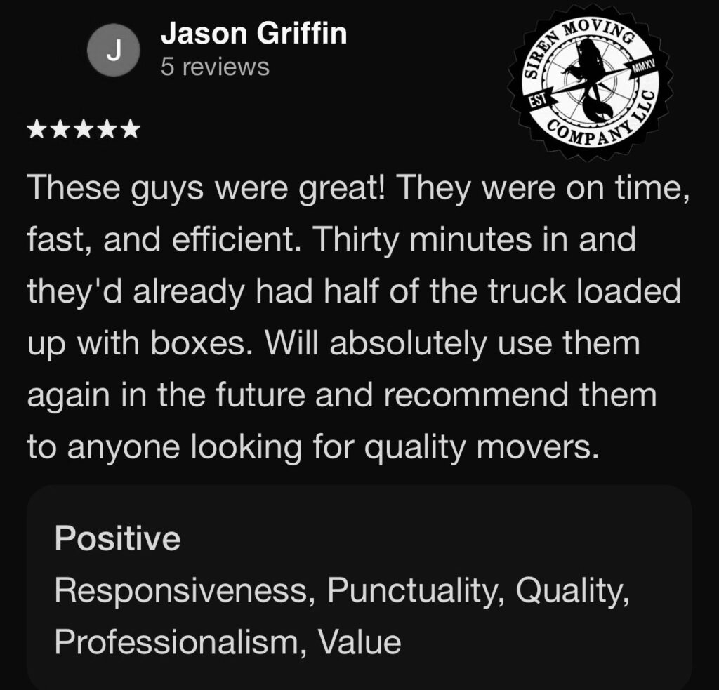 Siren Moving Company LLC – photo