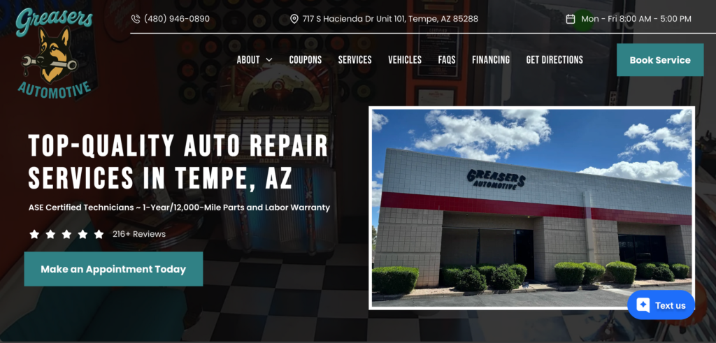 Greasers Automotive – photo