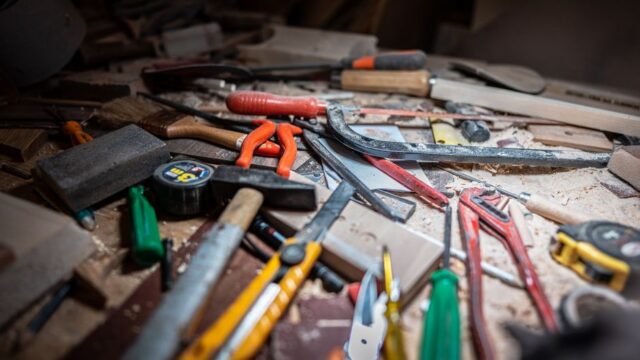 handyman stock image
