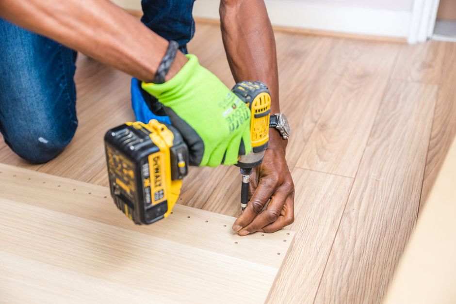 flooring stock image