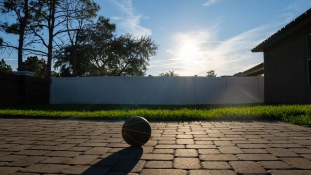 fencing stock image