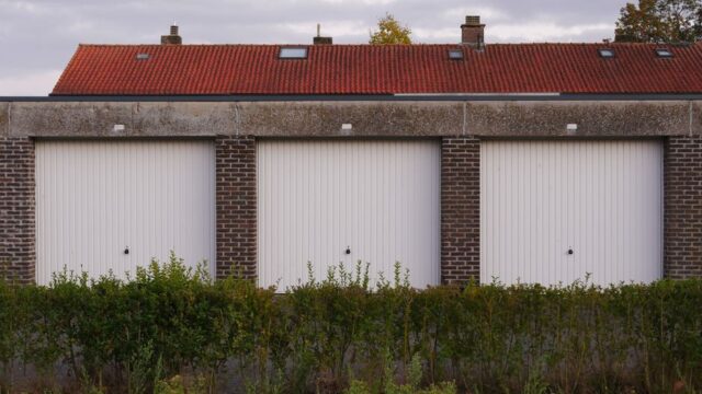 garage-door-services stock image