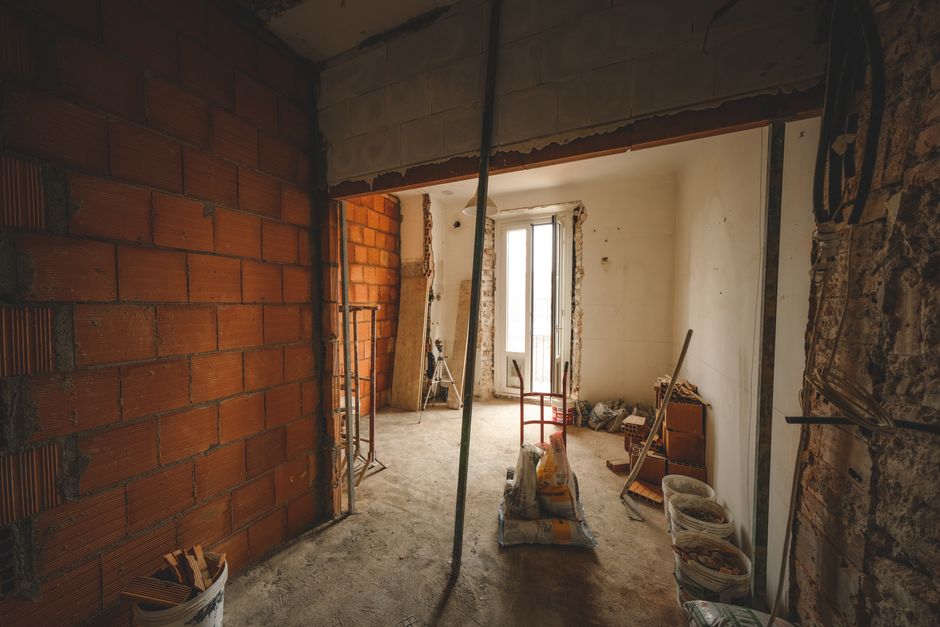 home-remodeling stock image