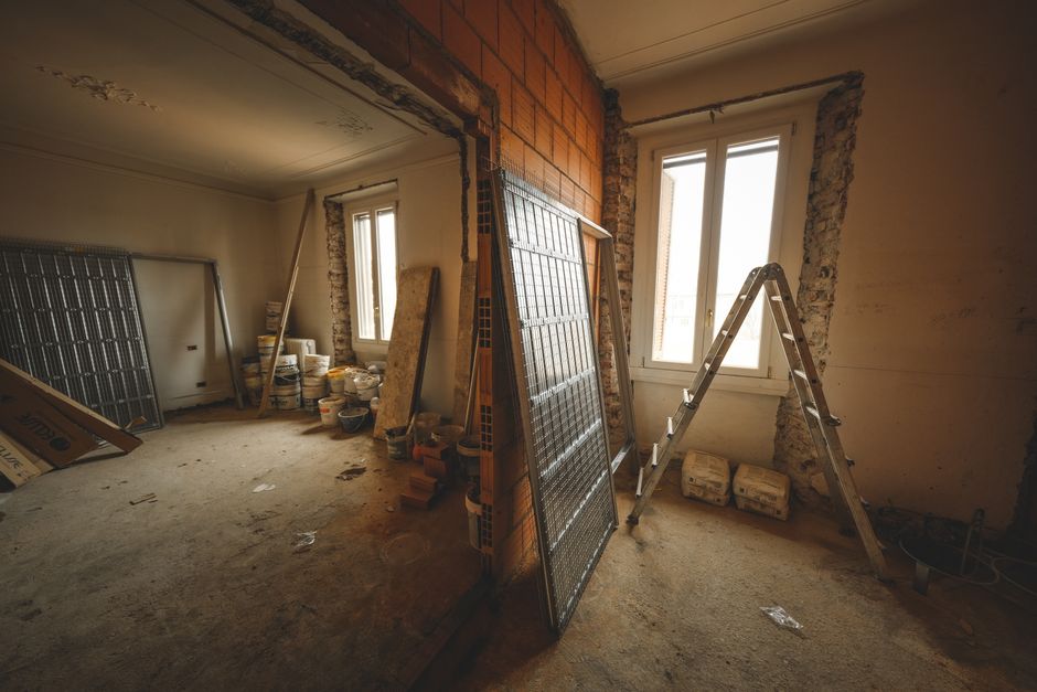 home-remodeling stock image