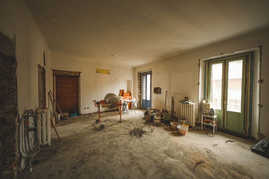 home-remodeling stock image