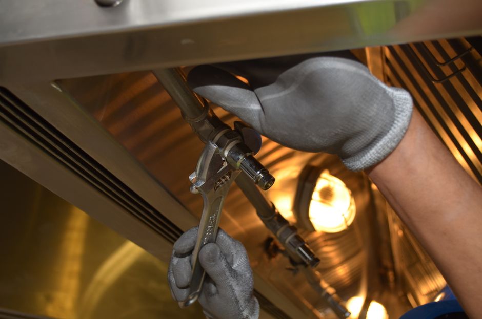appliance-repair stock image