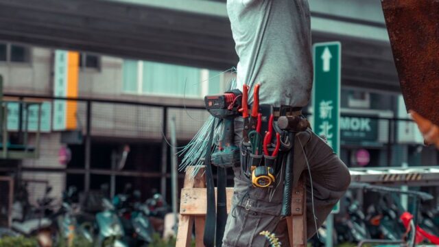 handyman stock image