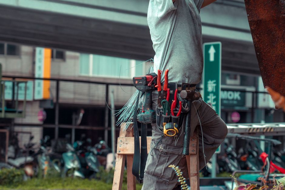 handyman stock image