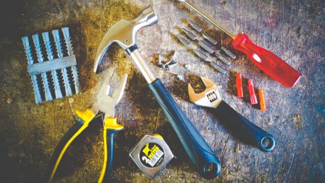 handyman stock image