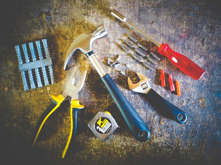 handyman stock image