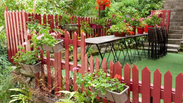 fencing stock image