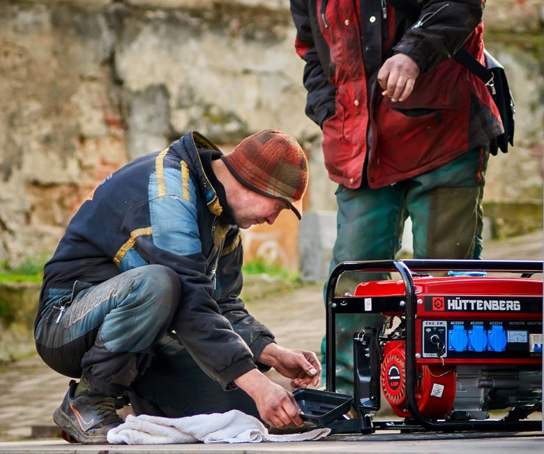 appliance-repair stock image