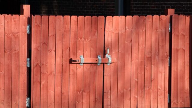 fencing stock image