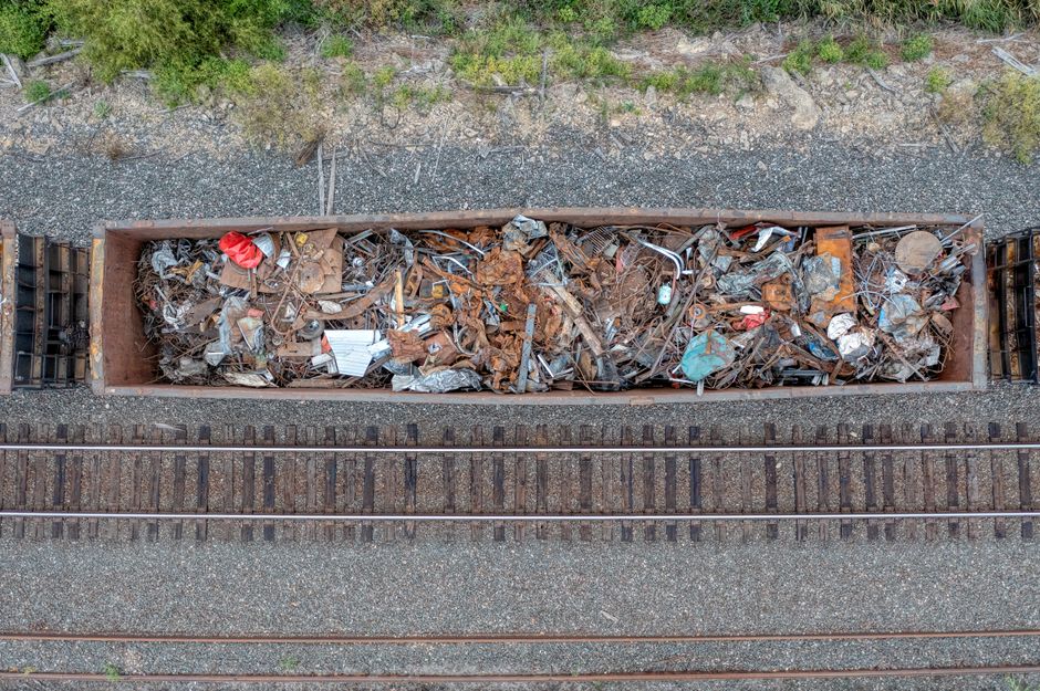 junk-removal stock image