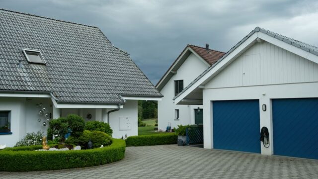 garage-door-services stock image