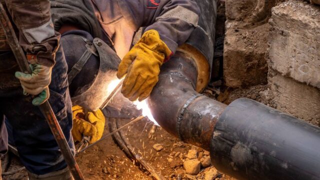 plumbing stock image