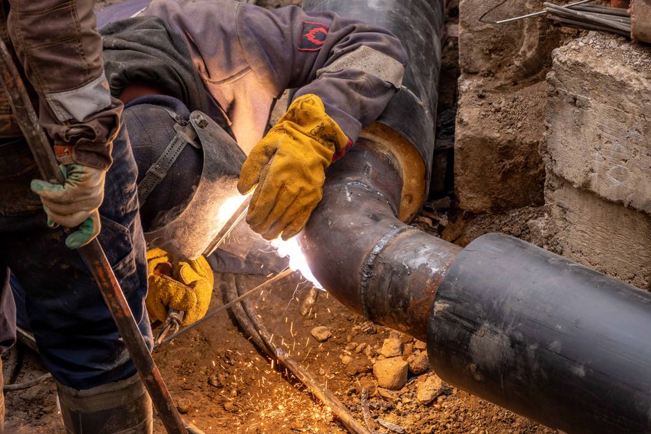 plumbing stock image
