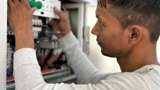 appliance-repair stock image