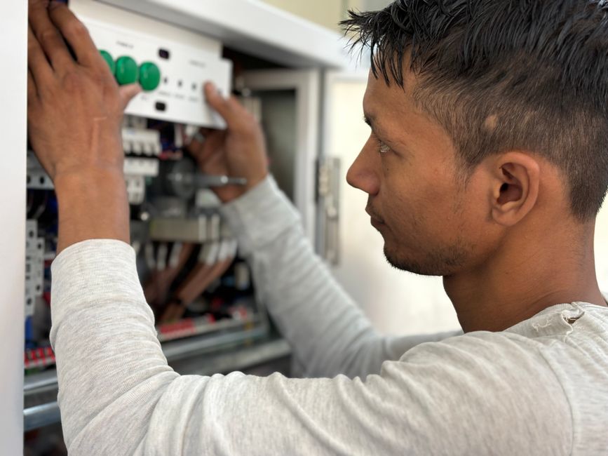 appliance-repair stock image