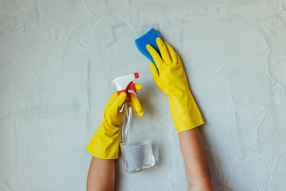 house-cleaning stock image