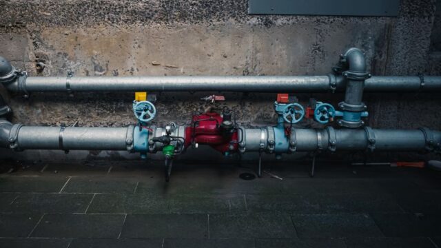 plumbing stock image
