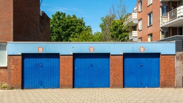 garage-door-services stock image