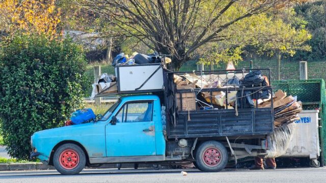 junk-removal stock image