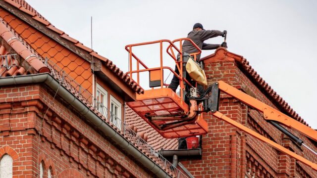 roofing stock image