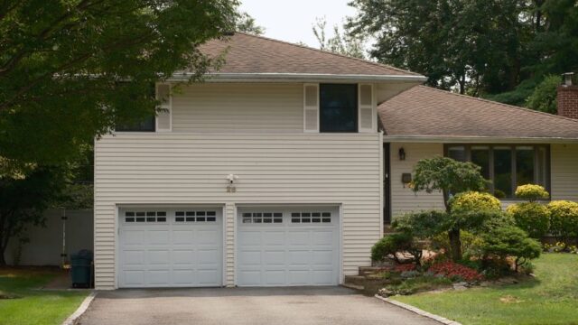 garage-door-services stock image