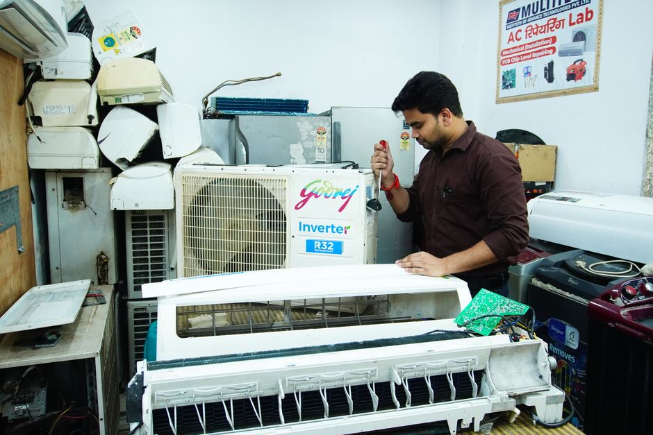 hvac stock image