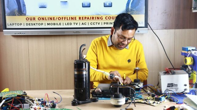 appliance-repair stock image