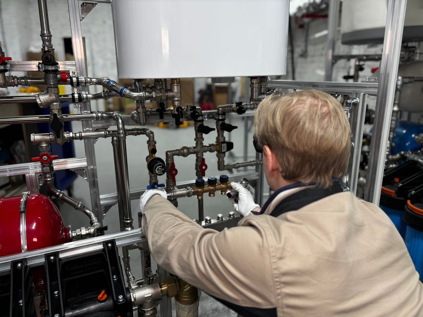 plumbing stock image