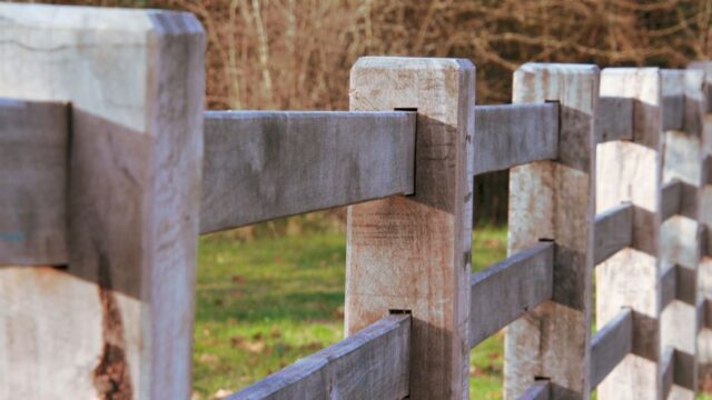 fencing stock image