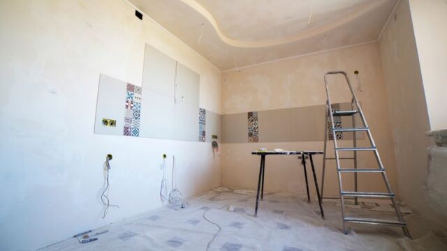 home-remodeling stock image