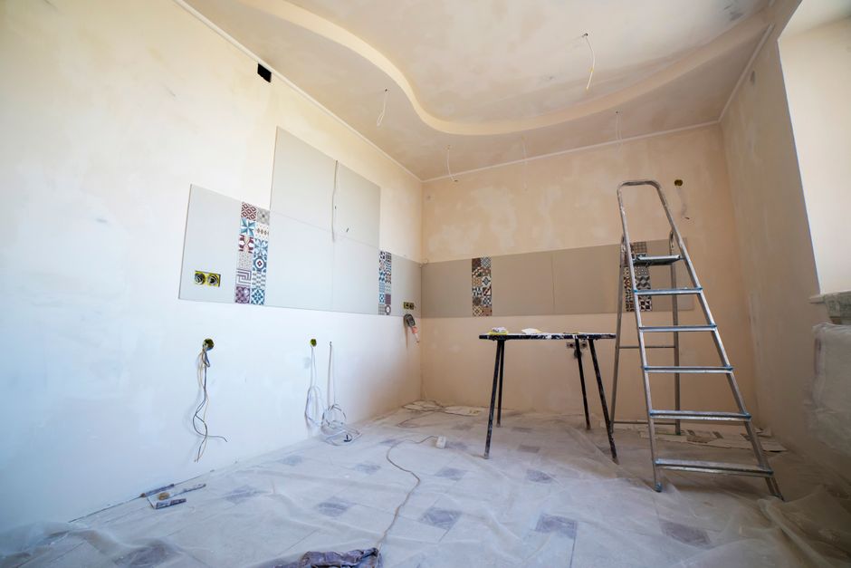 home-remodeling stock image