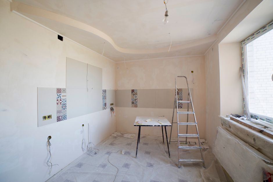 home-remodeling stock image