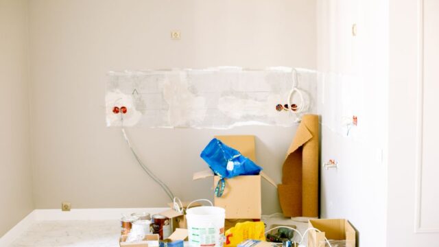home-remodeling stock image
