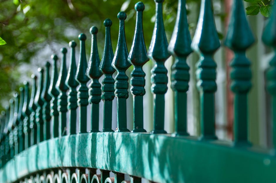 fencing stock image