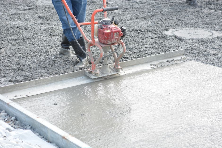 concrete stock image