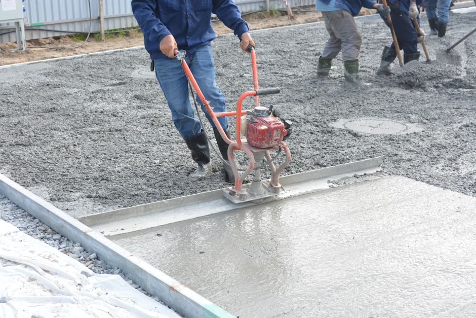 concrete stock image