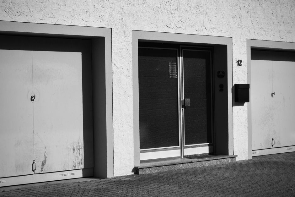 garage-door-services stock image