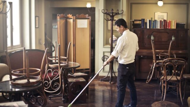 house-cleaning stock image