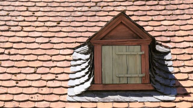 roofing stock image