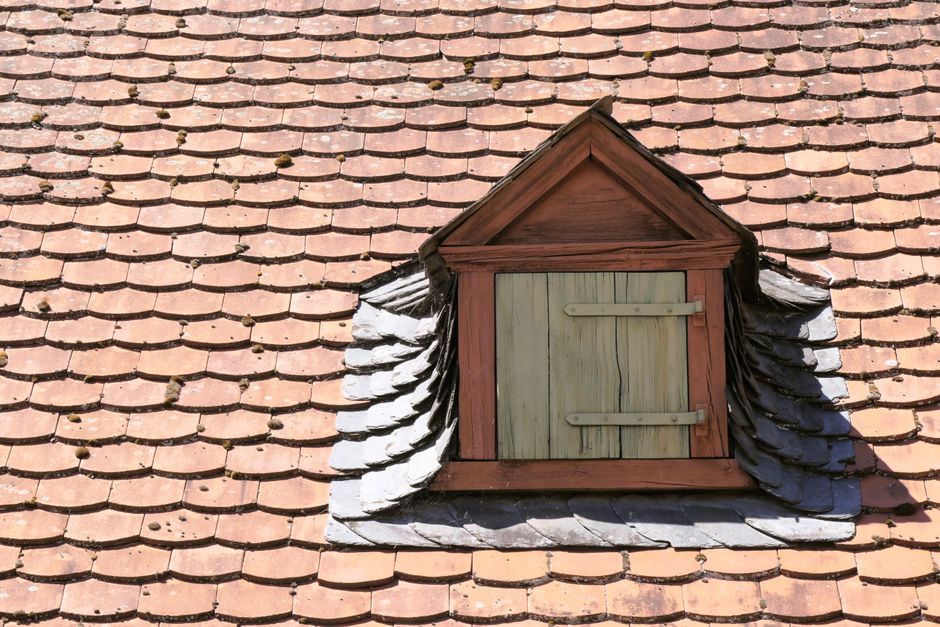 roofing stock image