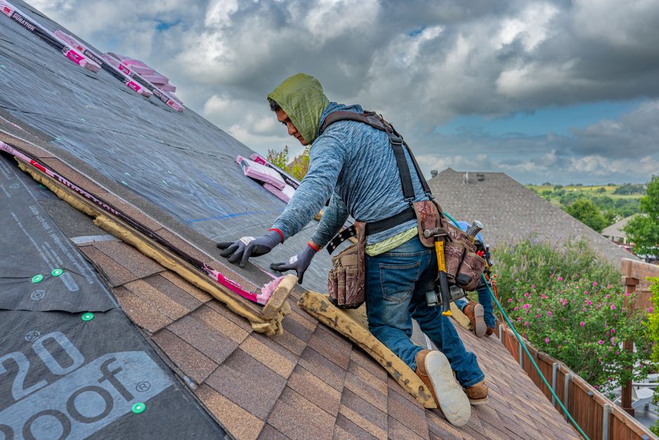 roofing stock image
