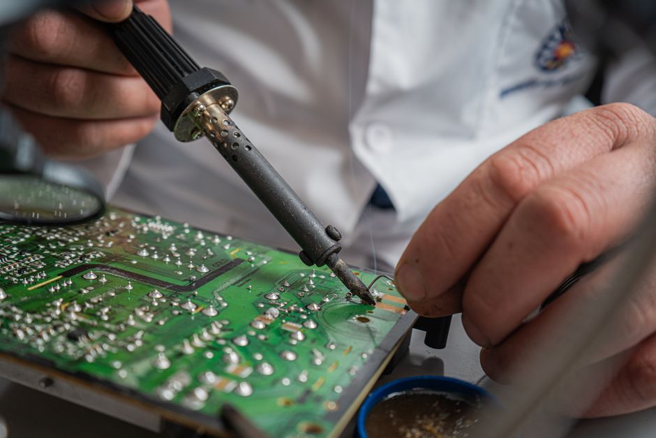 appliance-repair stock image
