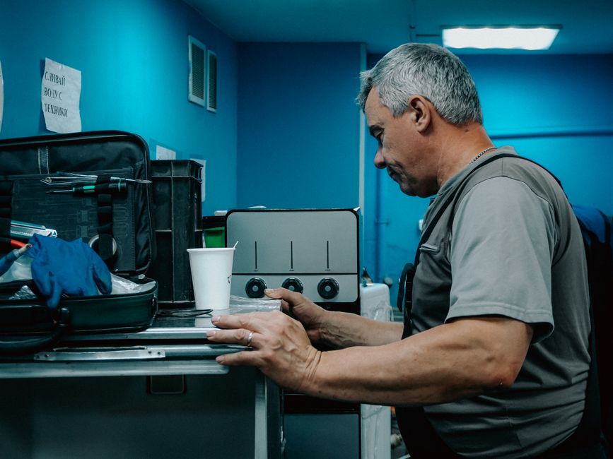 appliance-repair stock image