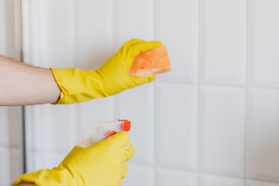 house-cleaning stock image
