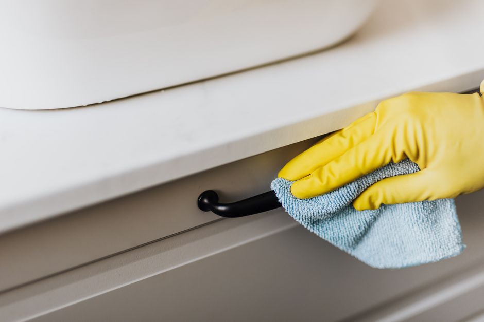 house-cleaning stock image
